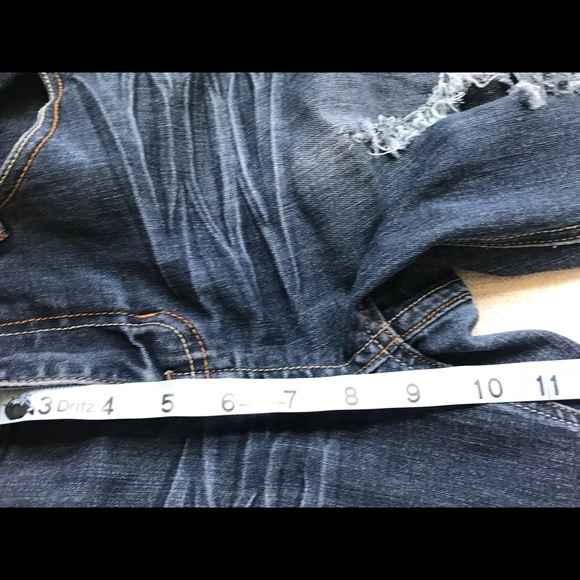 Mind code stretch skinny destroyed jeans size 9 - Picture 4 of 8